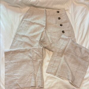 Stylish Cream Women's Pants